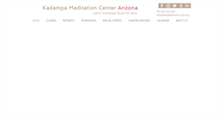 Desktop Screenshot of meditationintucson.org